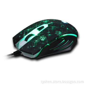 6D Gaming Mouse with Light Laser Mark